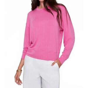 NEW ILTM alessia provence sweatshirt in cherry